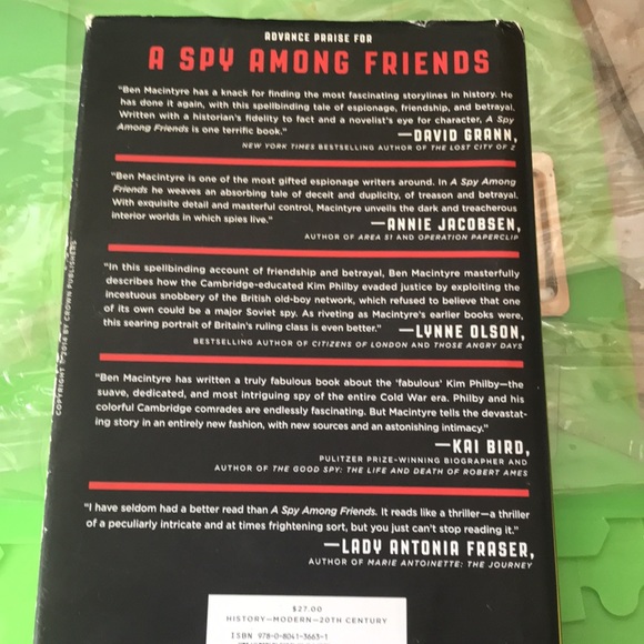 “A spy among friends” hardback novel book - Picture 7 of 15